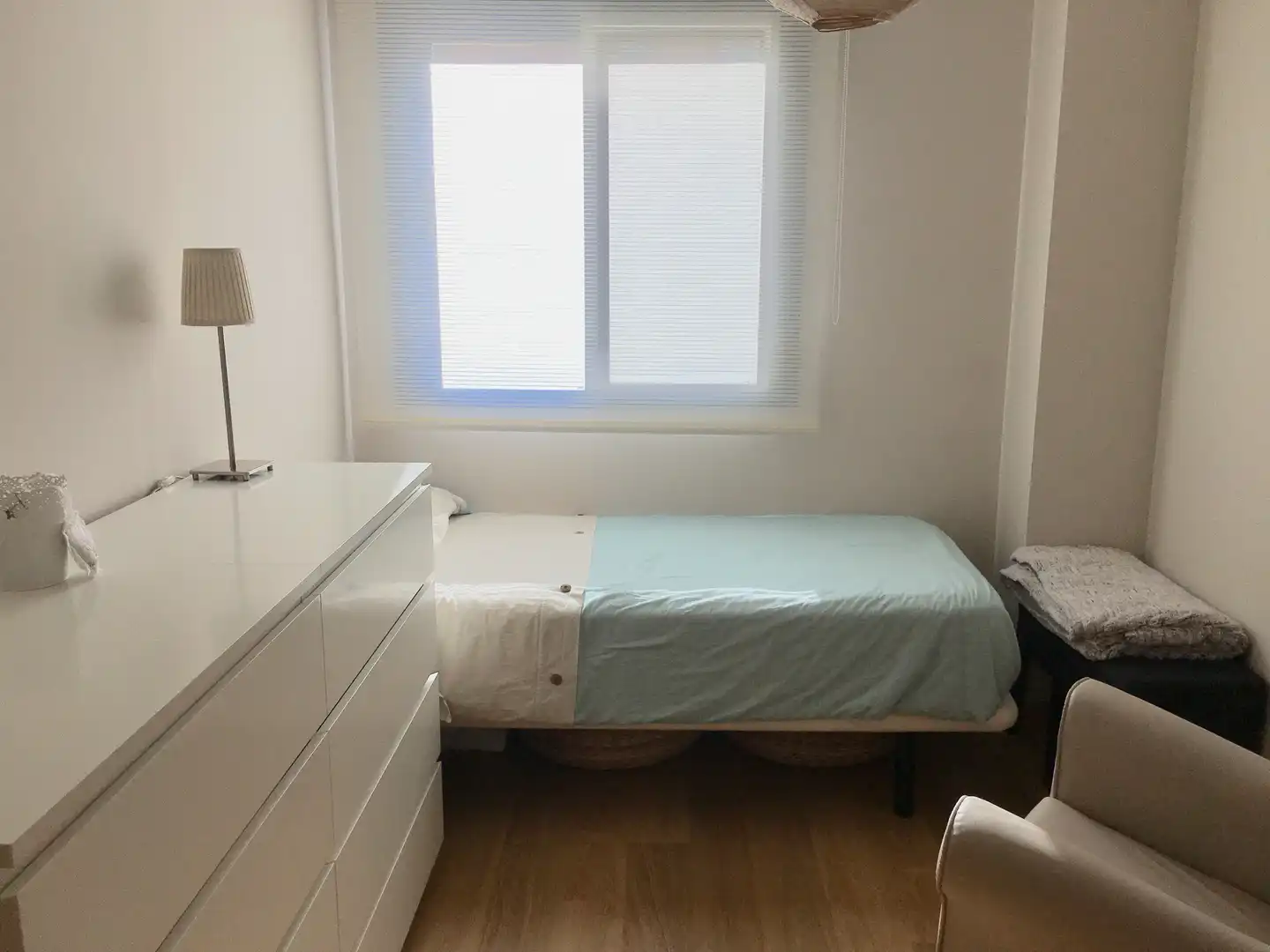 Flat for sale in Passeig de la Universitat, 42, Estación - Universidad Bedroom of Flat for sale in Castellón de la Plana / Castelló de la Plana with Air Conditioner