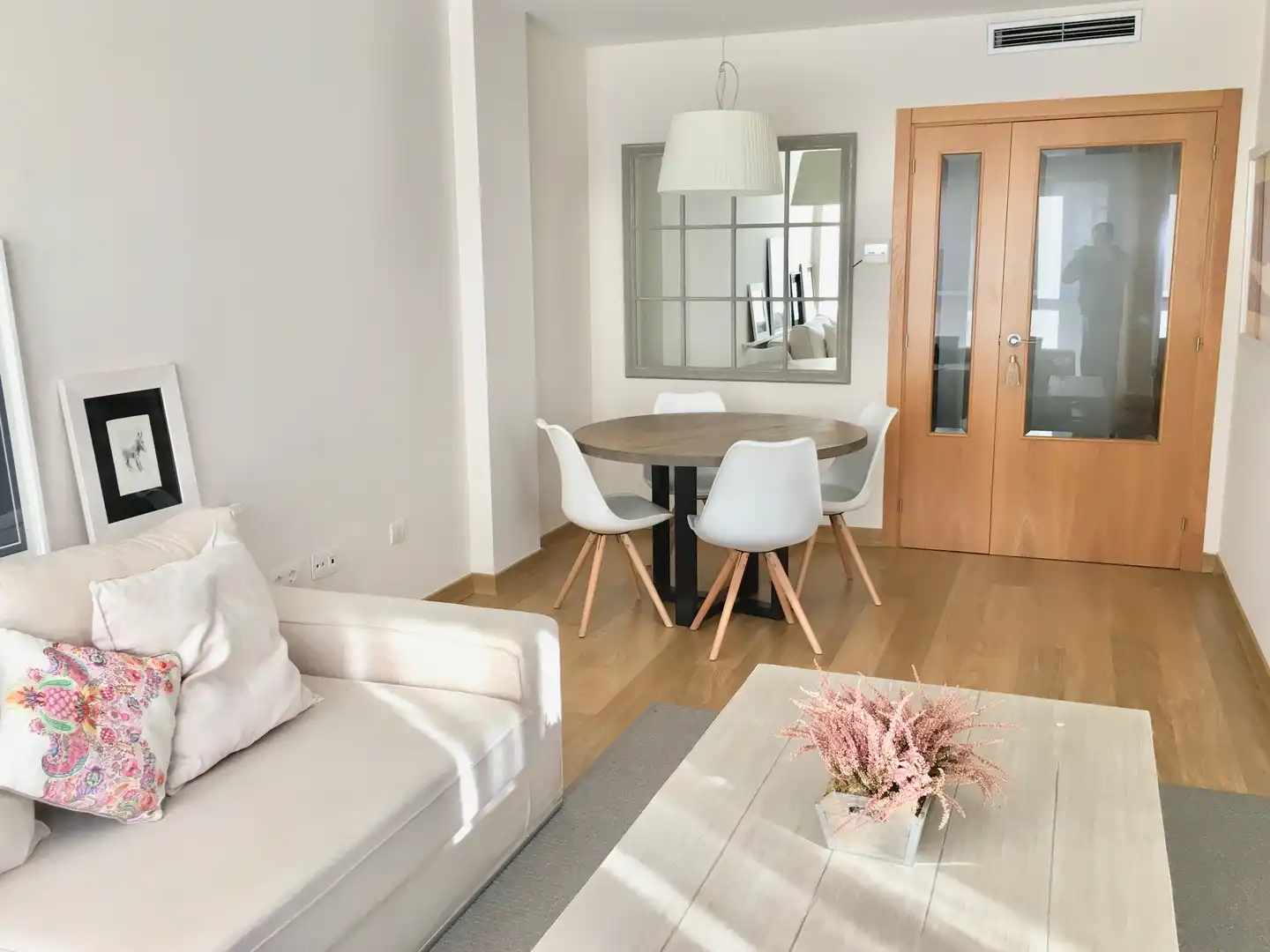 Flat for sale in Passeig de la Universitat, 42, Estación - Universidad Living room of Flat for sale in Castellón de la Plana / Castelló de la Plana with Air Conditioner