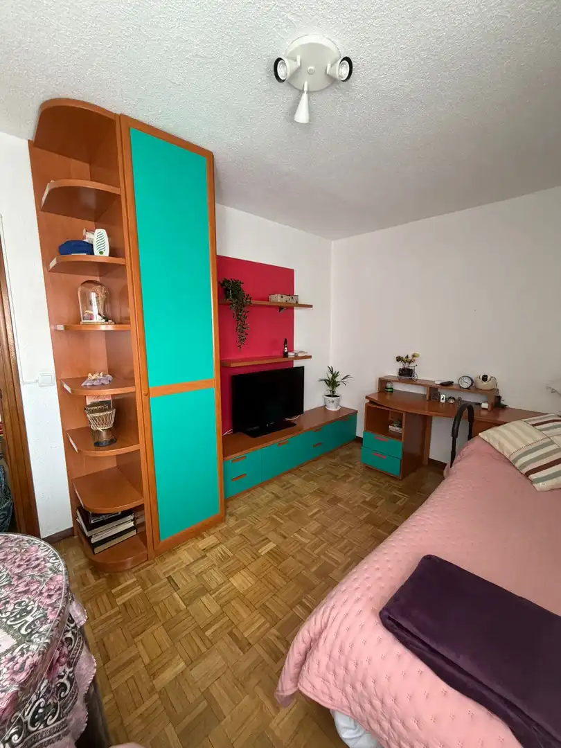 Living room of Flat for sale in  Madrid Capital  with Air Conditioner