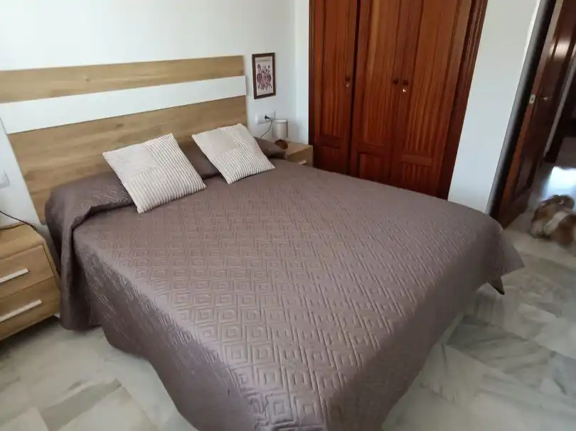 Apartments for rent in Calle Asdrúbal, 16, Novo Sancti Petri Bedroom of Apartments for rent in Chiclana de la Frontera with Air Conditioner, Terrace and Swimming Pool