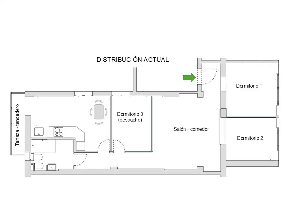 Attic for sale in  Madrid Capital  with Terrace