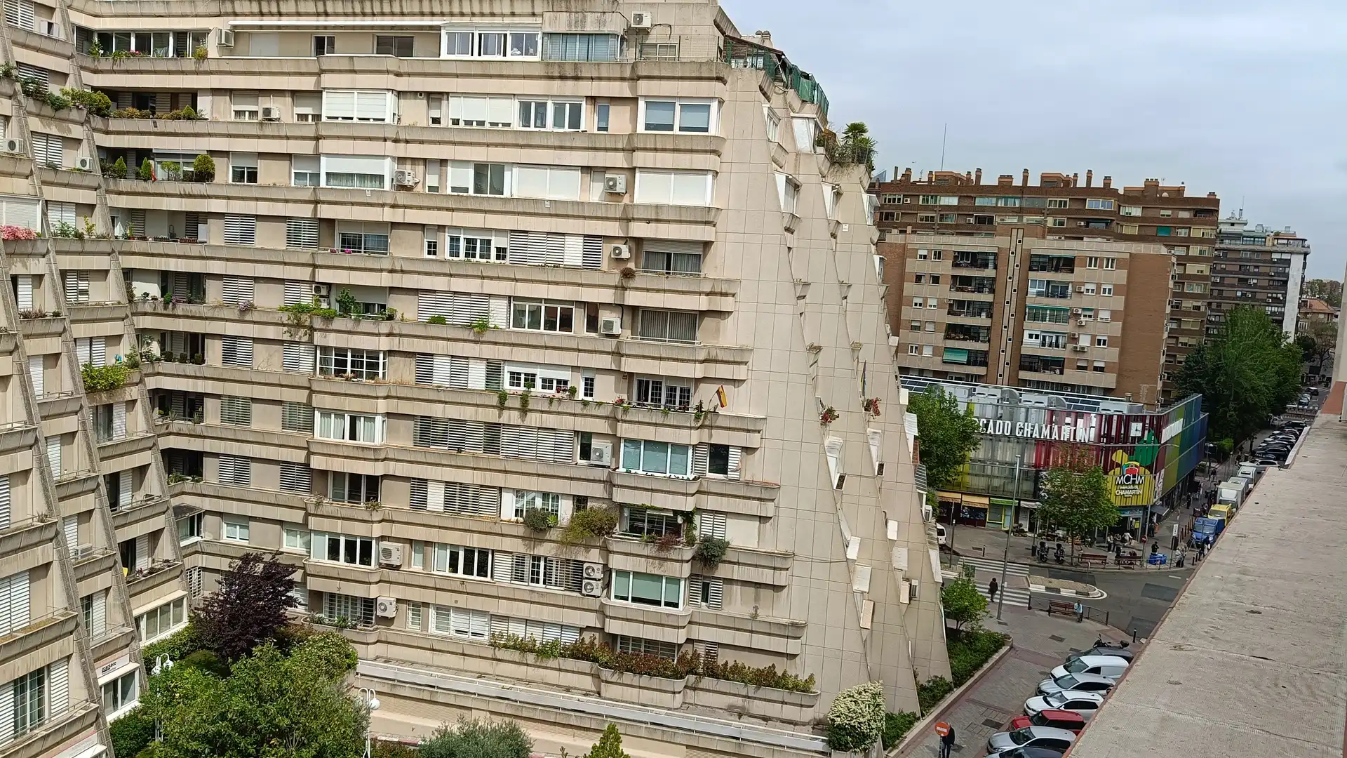 Exterior view of Attic for sale in  Madrid Capital  with Terrace