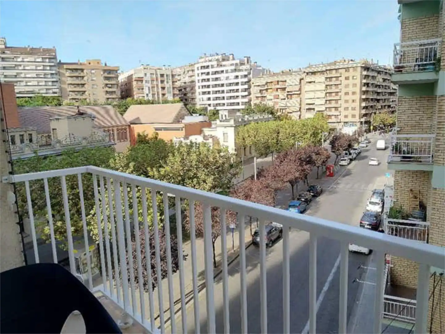 Flat for rent in Instituts - Universitat Exterior view of Flat for rent in Lleida with Heating, Terrace and Furnished