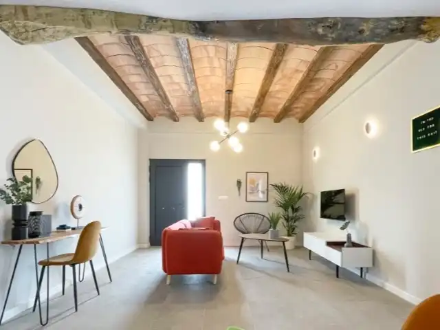 Wohnzimmer von Einfamilien-Reihenhaus zum Verkauf in El Pinós / Pinoso mit Terrasse