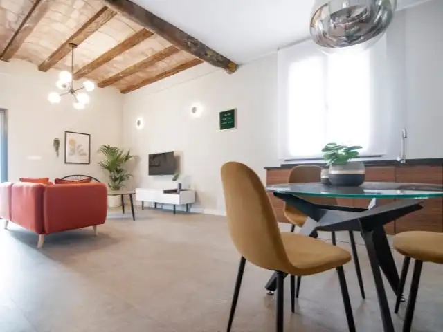 Wohnzimmer von Einfamilien-Reihenhaus zum Verkauf in El Pinós / Pinoso mit Terrasse