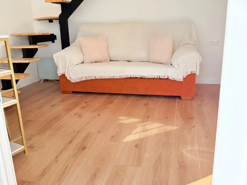 Living room of Flat for sale in El Picazo    with Furnished