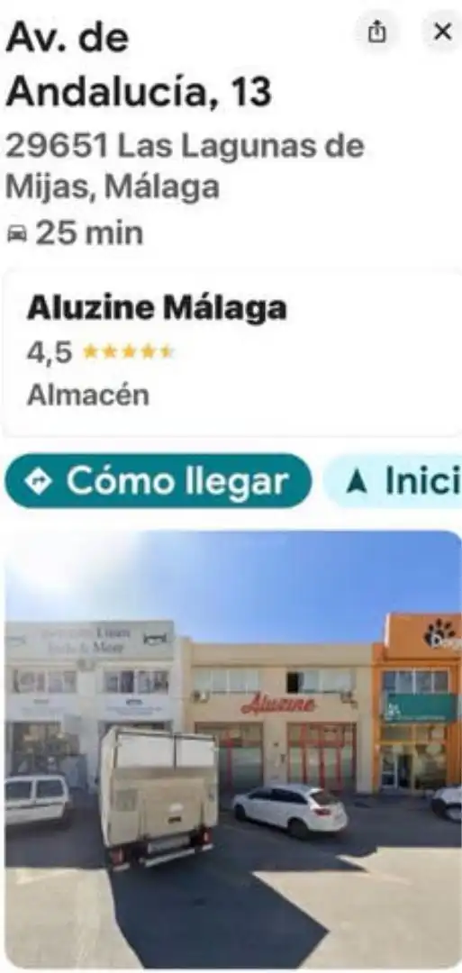 Nau industrial de lloguer en Mijas amb Aire condicionat