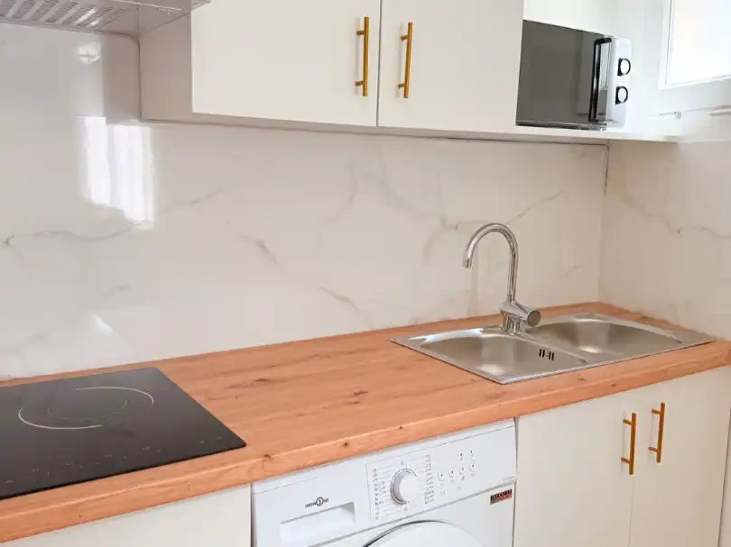 Kitchen of Flat for sale in El Picazo    with Furnished