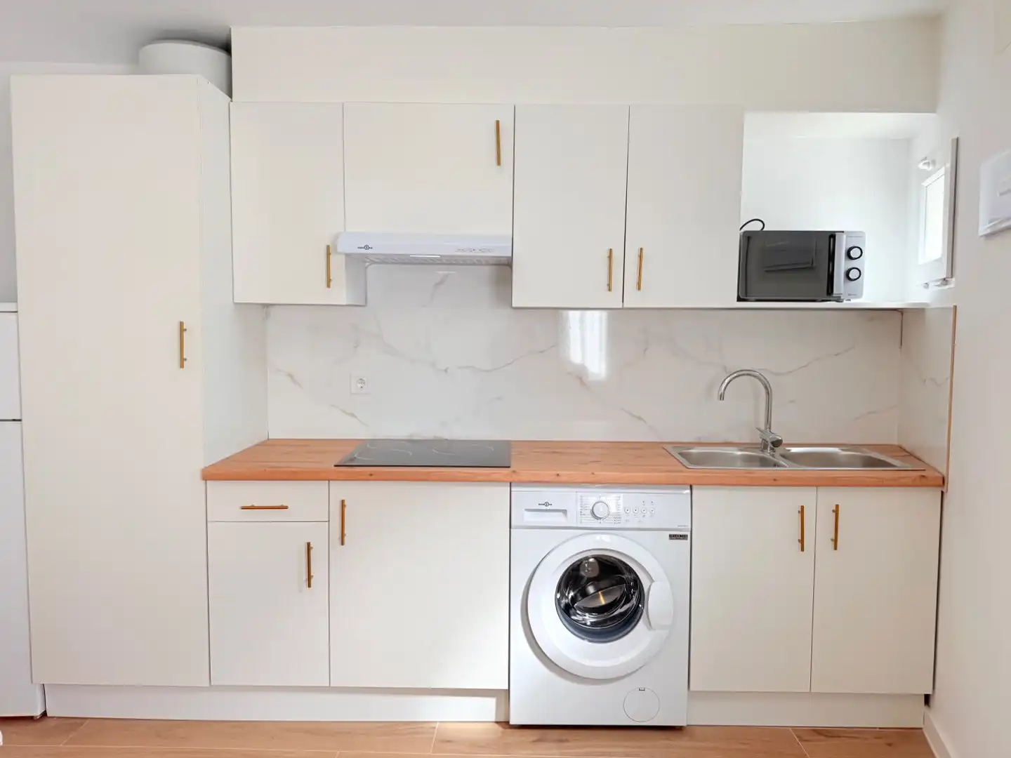 Kitchen of Flat for sale in El Picazo    with Furnished