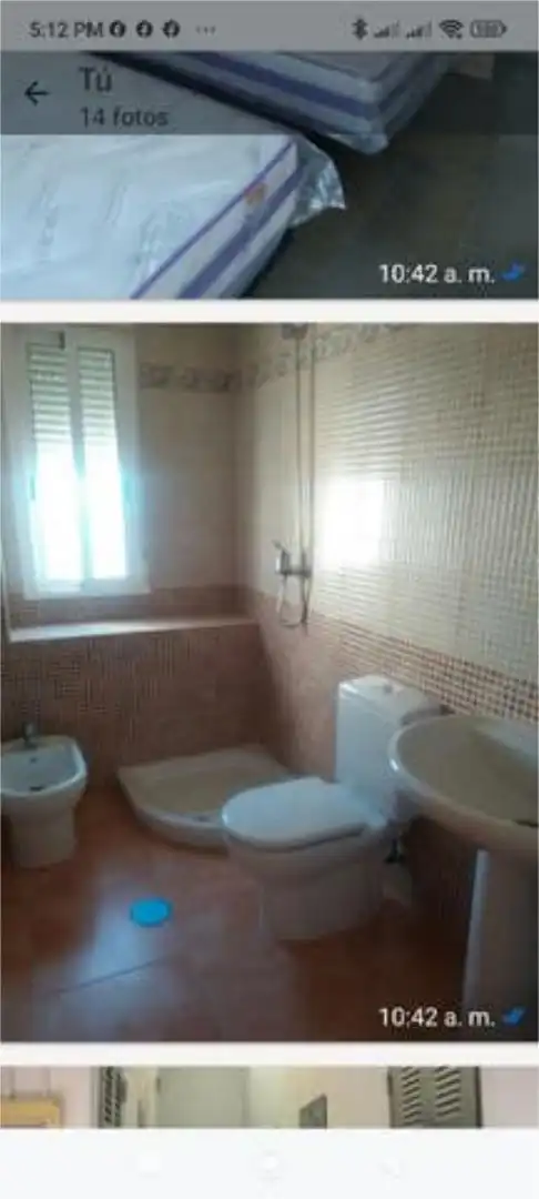 Piso de alquiler en Rincón de Beniscornia Baño de Piso de alquiler en Murcia con Calefacción y Amueblado