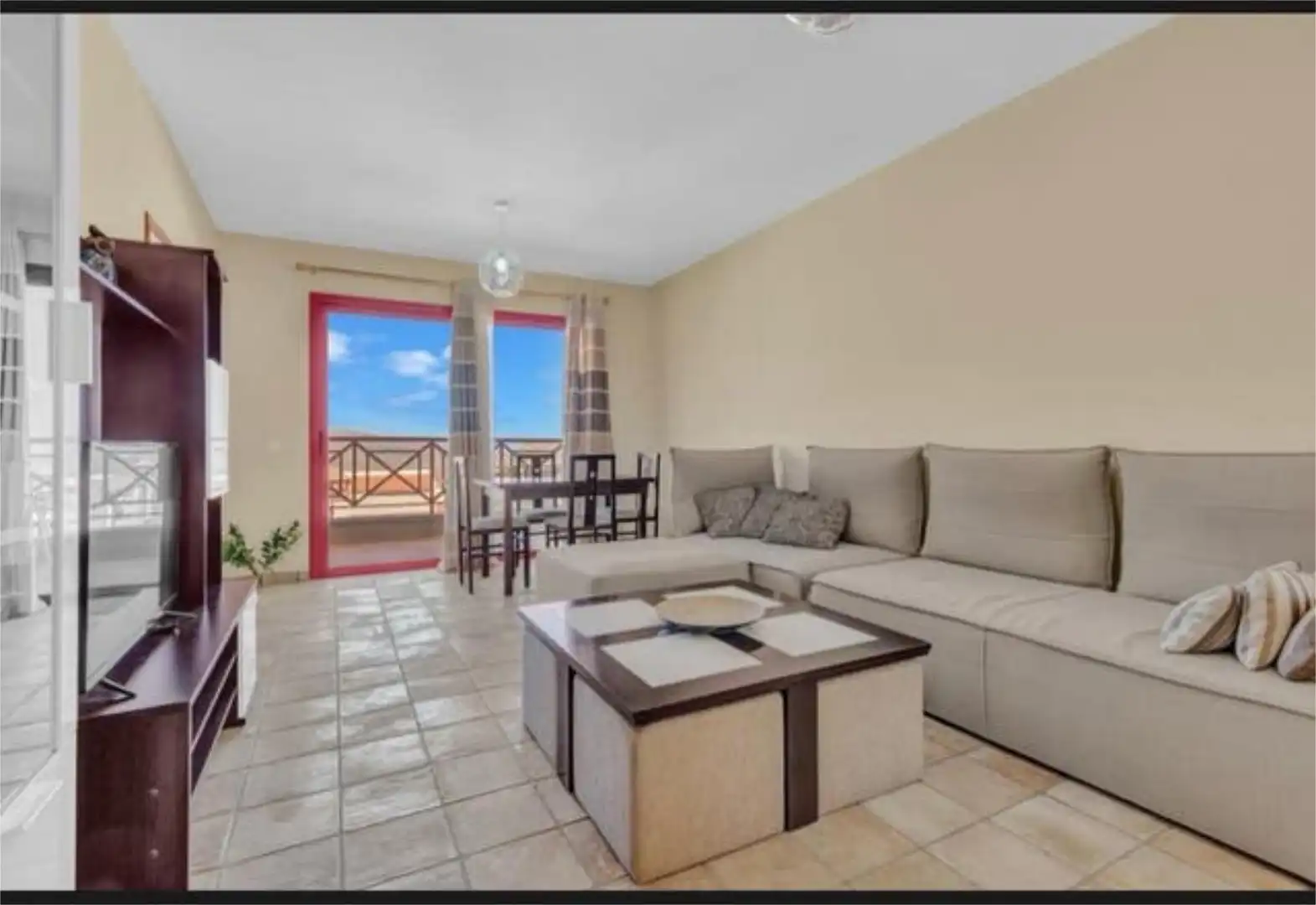 Casa o chalet en venta en Solana Matorral Sala de estar de Casa o chalet en venta en Pájara con Jardín privado, Terraza y Piscina