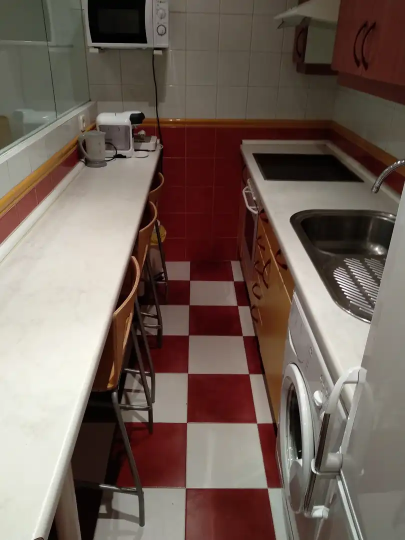 Estudio de alquiler en Calle Calle de Almadén, 5, Cortes - Huertas Cocina de Estudio de alquiler en Madrid Capital con Aire acondicionado