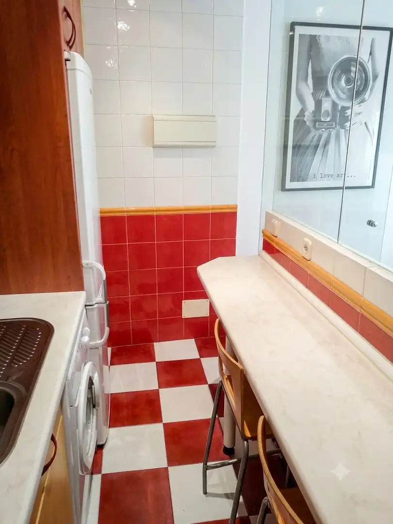 Wohnung zur Miete in Strasse Calle de Almadén, 5, Cortes - Huertas Badezimmer von Wohnung zur Miete in Madrid Capital mit Klimaanlage