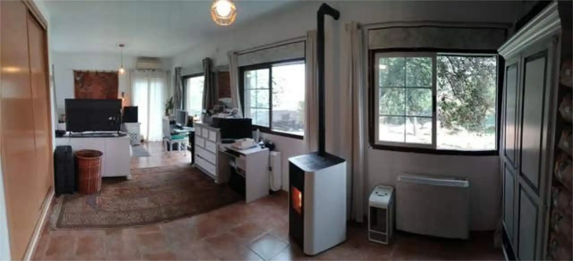 Living room of Detached homes for sale in Zarzuela del Monte  with Heating, Private garden and Terrace