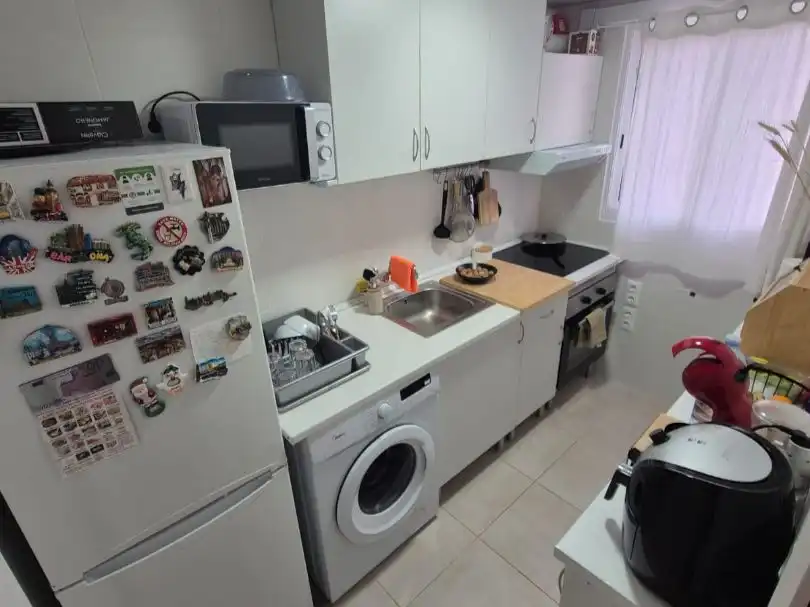 Piso en venta en Carrer del General Prim, 67, Santa Eulàlia Cocina de Piso en venta en L'Hospitalet de Llobregat con Aire acondicionado y Terraza