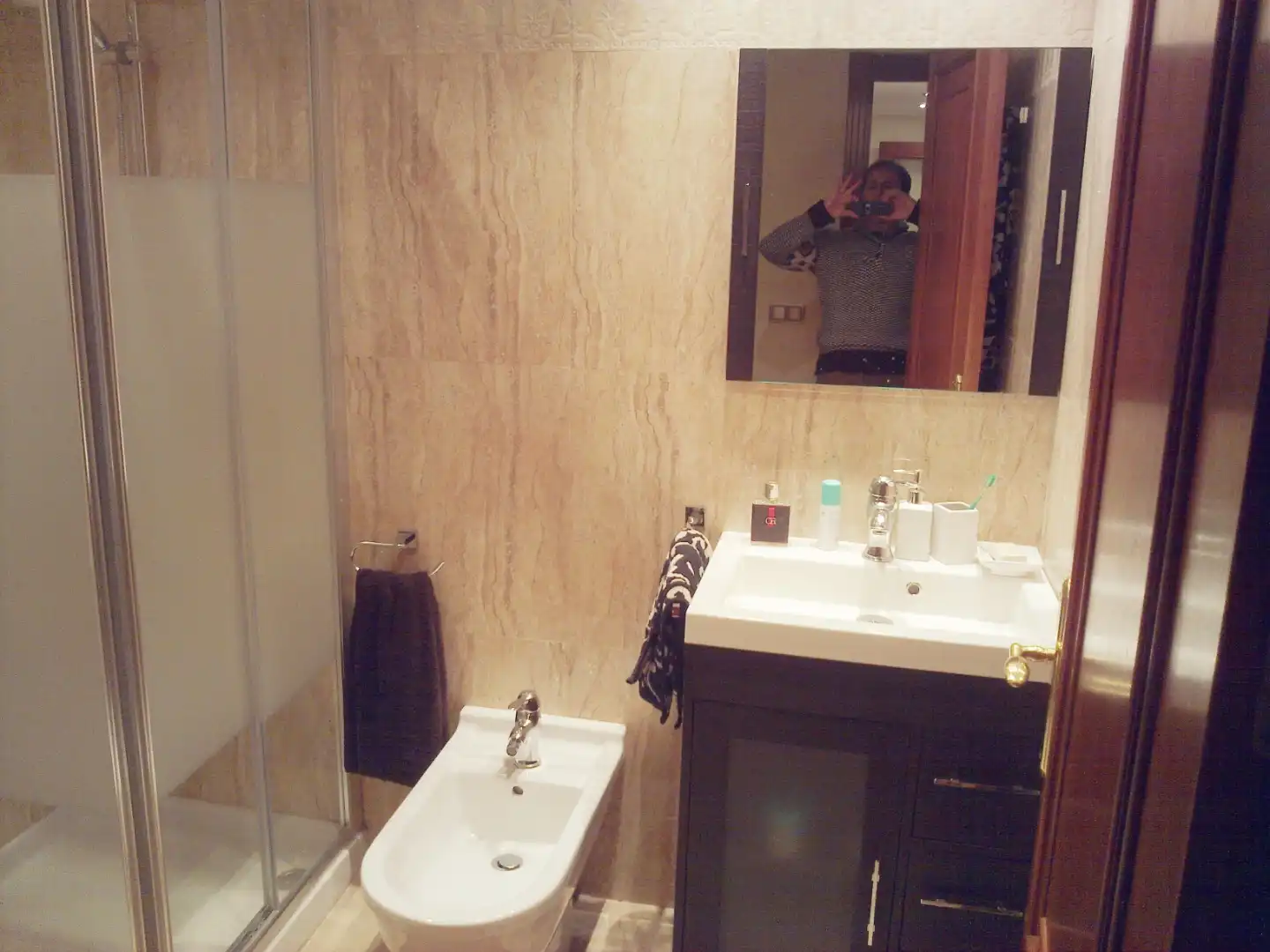 Flat for rent in Itsasalde, Capitán Mendizabal - La Sardinera Bathroom of Flat for rent in Santurtzi with Heating, Parquet flooring and Terrace