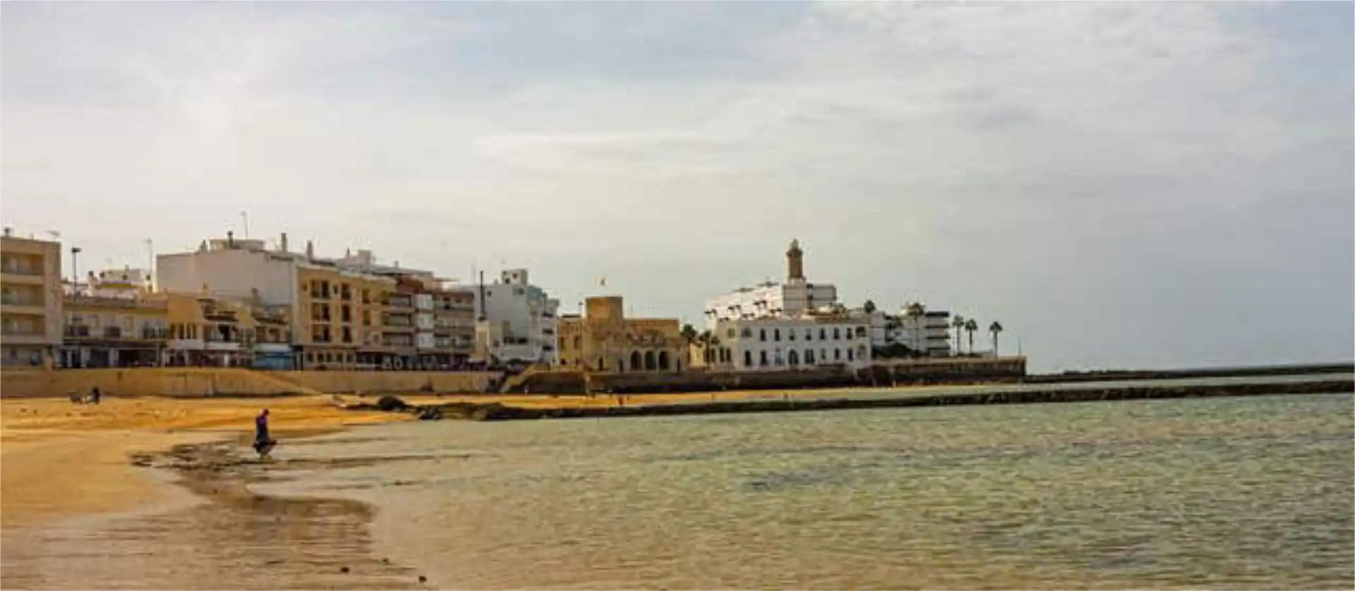 Wohnungen zum Verkauf in Playa Cruz del Mar Außenansicht von Wohnungen zum Verkauf in Chipiona mit Möbliert