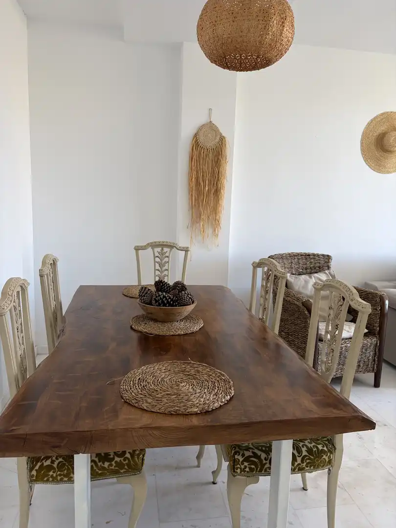 Ático de alquiler en Plaça Nova, 4, Centro Comedor de Ático de alquiler en Benitachell / El Poble Nou de Benitatxell con Aire acondicionado, Calefacción y Terraza