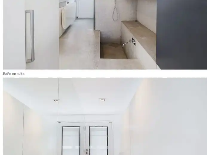 Wohnung zur Miete in Carrer de Roger de Llòria, 7, Sant Francesc Badezimmer von Wohnung zur Miete in Valencia Capital mit Klimaanlage und Terrasse