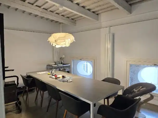Wohnung zur Miete in Carrer de Roger de Llòria, 7, Sant Francesc Esszimmer von Wohnung zur Miete in Valencia Capital mit Klimaanlage und Terrasse