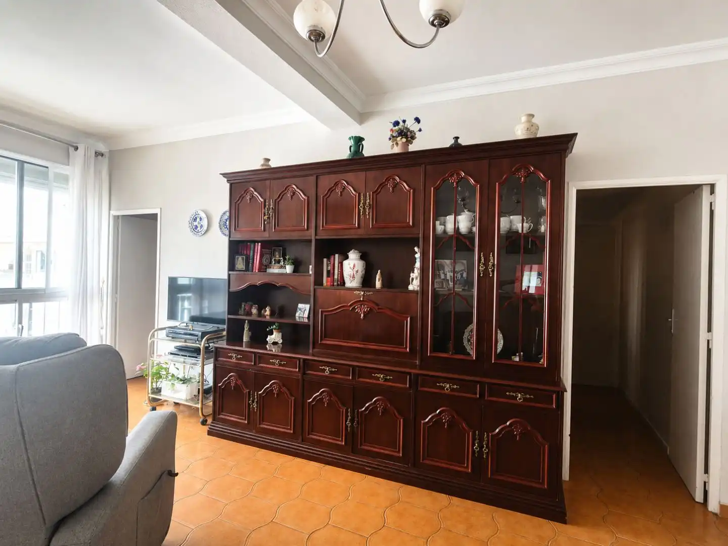 Wohnzimmer von Wohnung zum Verkauf in  Sevilla Capital mit Klimaanlage