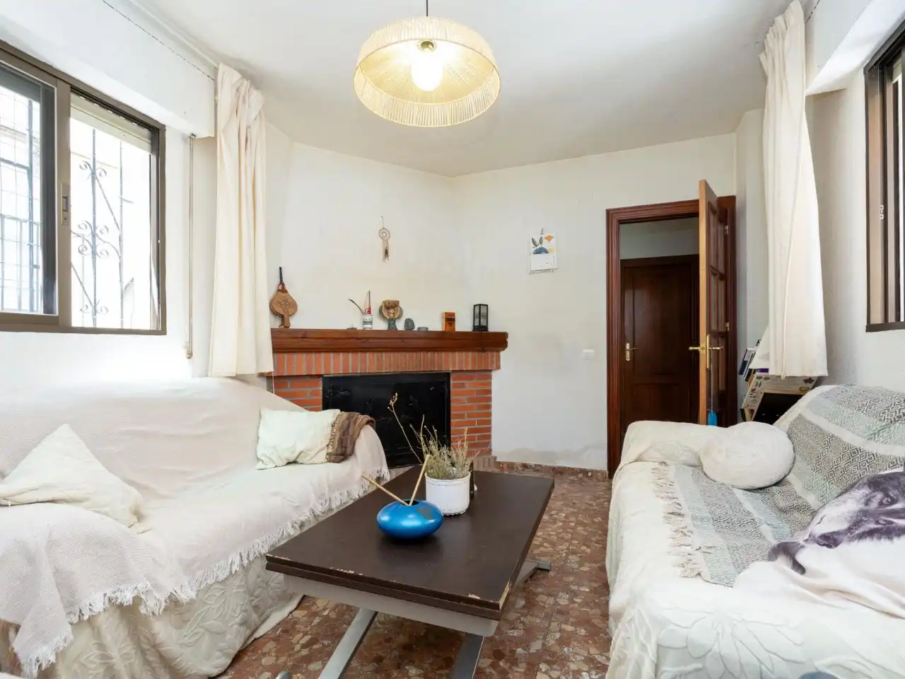 Casa adosada en venta en Calle San Vicente, 18, Güéjar Sierra Sala de estar de Casa adosada en venta en Güéjar Sierra con Terraza