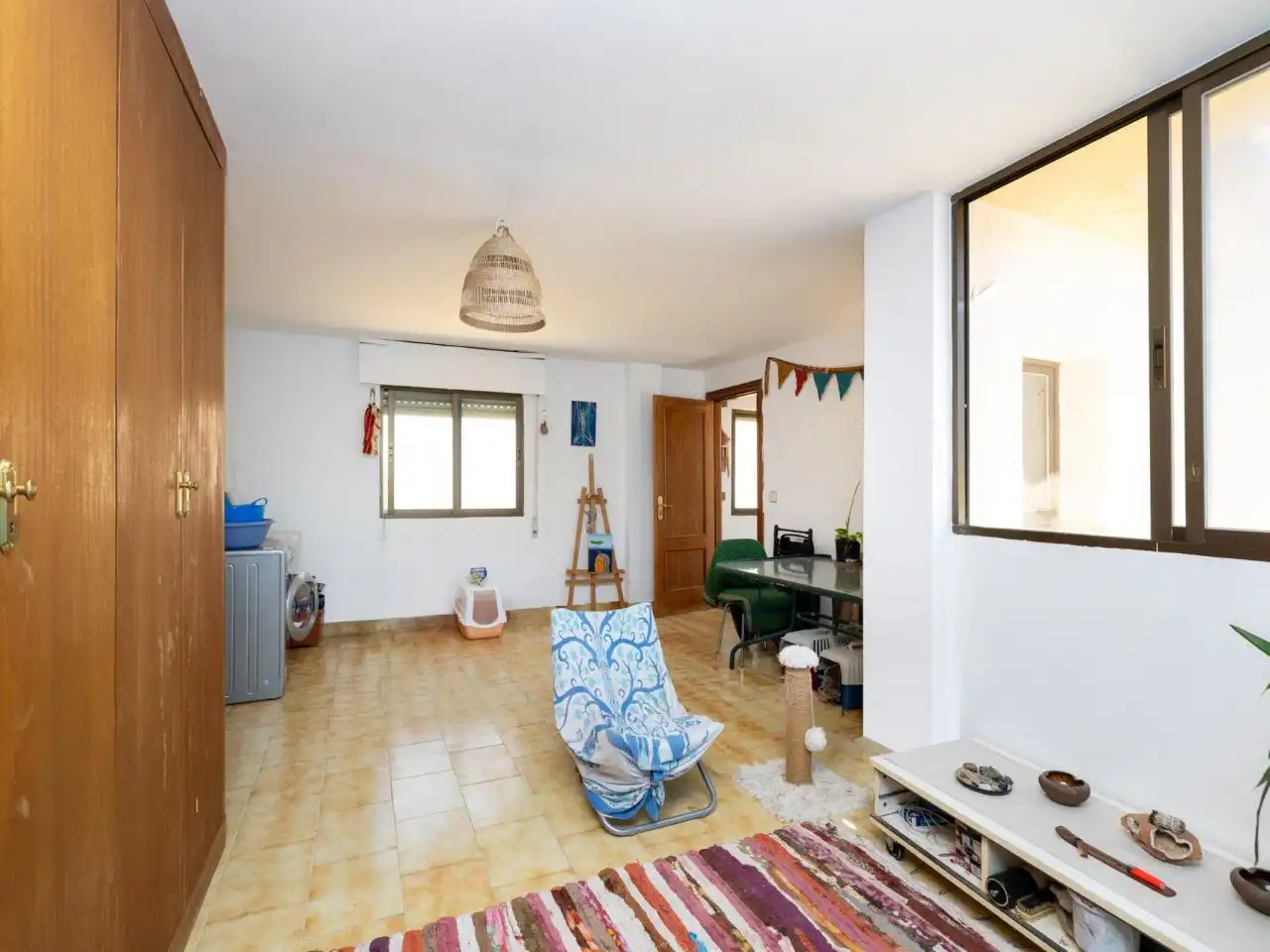 Casa adosada en venta en Calle San Vicente, 18, Güéjar Sierra Sala de estar de Casa adosada en venta en Güéjar Sierra con Terraza