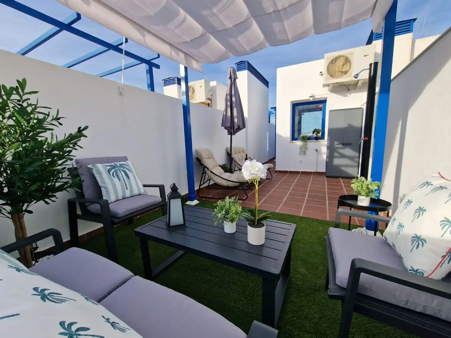 Terrace of Flat for sale in Benalmádena  with Air Conditioner, Terrace and Balcony