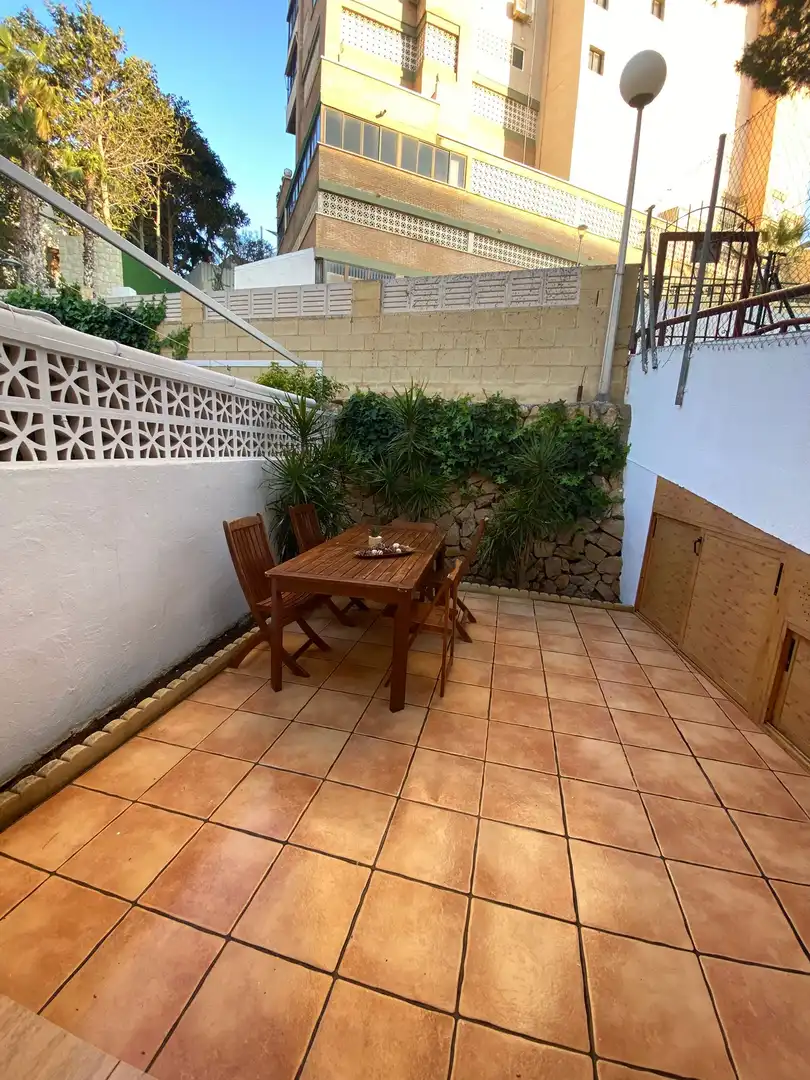 Terraza de Casa adosada en venta en Benidorm con Aire acondicionado, Jardín privado y Terraza