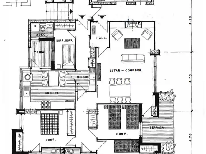Flat for sale in Madrid  with Air Conditioner, Heating and Parquet flooring