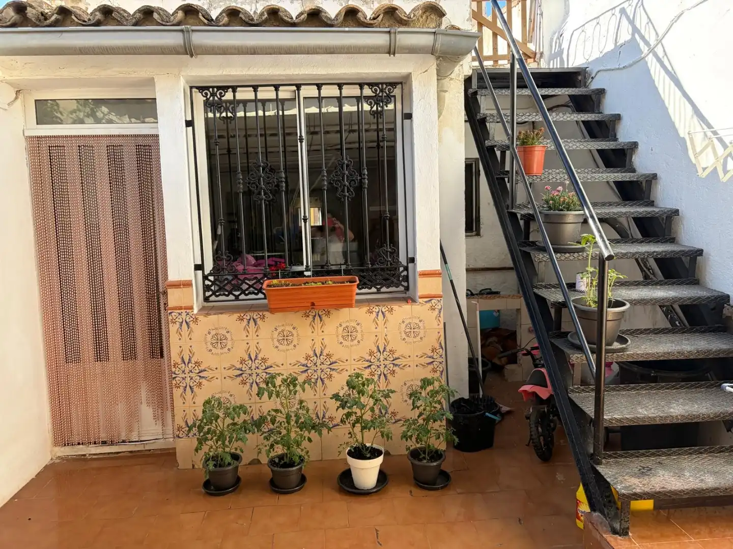 Terraza de Casa adosada en venta en Requena con Terraza