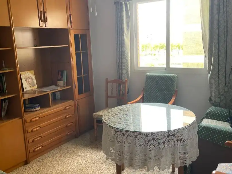 Bedroom of Flat for sale in Sevilla  with Air Conditioner, Terrace and Furnished