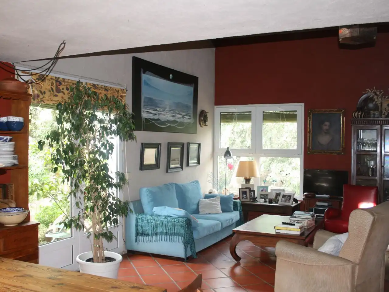 Casa o chalet en venta en La Berzosilla Sala de estar de Casa o chalet en venta en Torrelodones