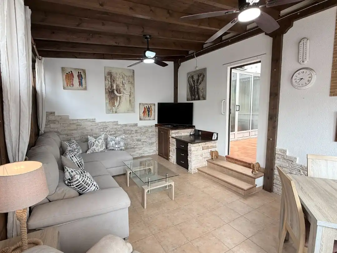 Casa o chalet en venta en Calle del Pozo, 7, Campo de Murcia Sala de estar de Casa o chalet en venta en Murcia Capital con Aire acondicionado, Terraza y Piscina