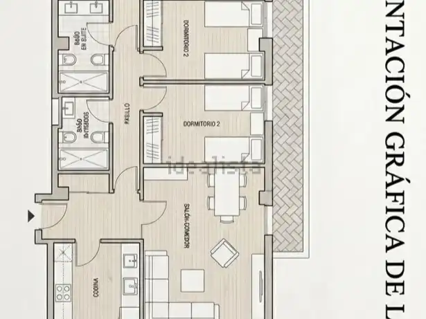Piso en venta en Cañada Real Mestas, 2, Arroyo del Moro - Noreña Piso en venta en Córdoba Capital con Aire acondicionado, Terraza y Piscina