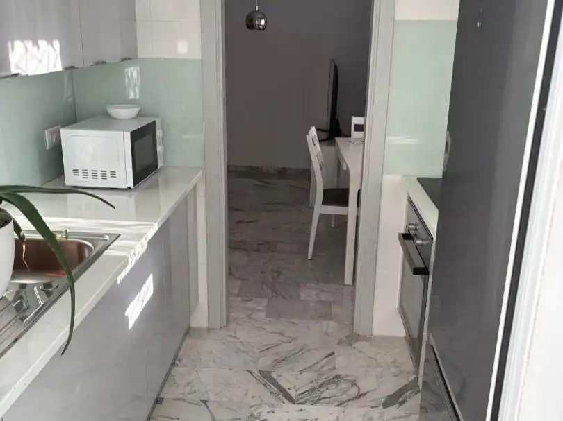 Cuina de Apartament de lloguer en Villanueva de la Serena amb Aire condicionat