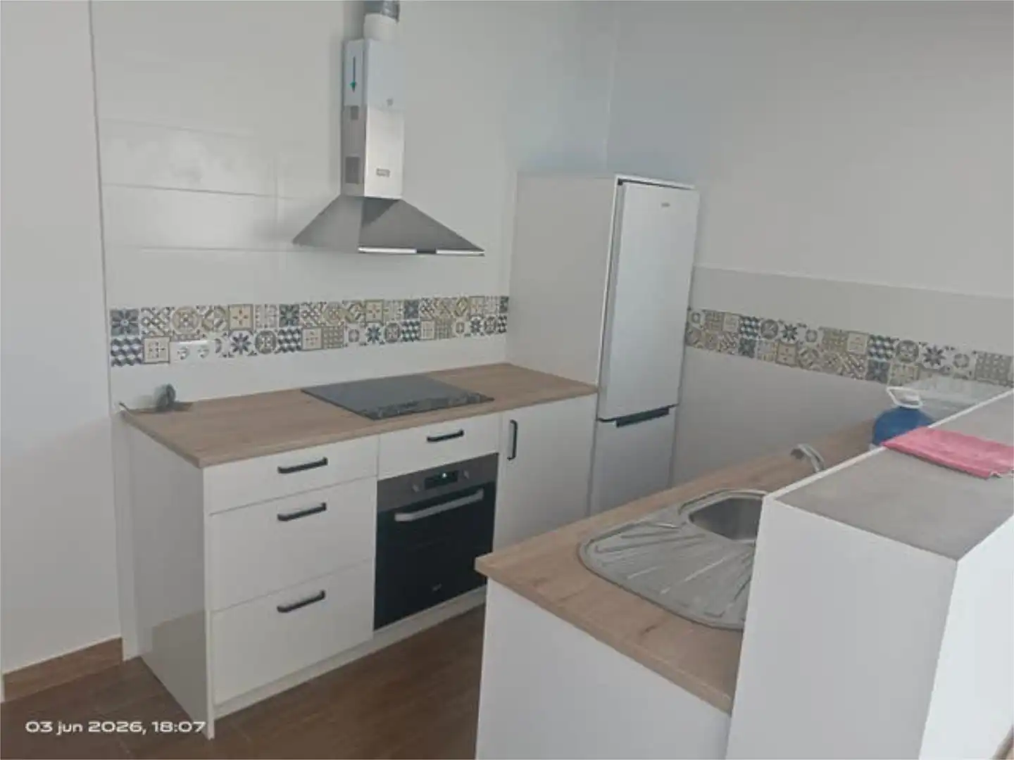 Cocina de Apartamento de alquiler en Yepes con Calefacción, Jardín privado y Terraza