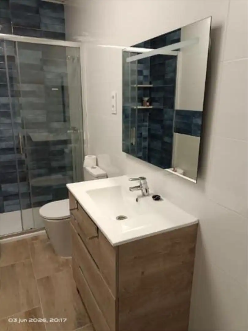 Baño de Apartamento de alquiler en Yepes con Calefacción, Jardín privado y Terraza