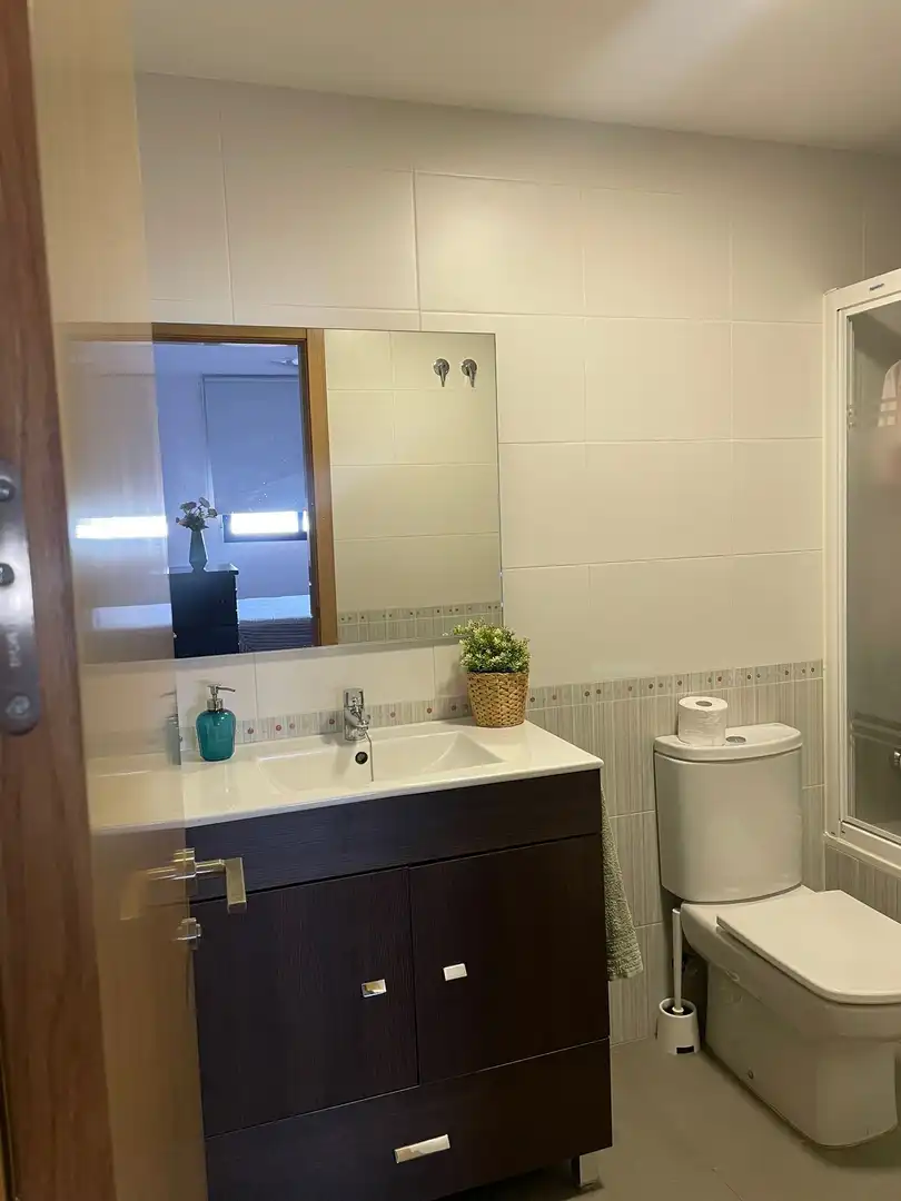 Bany de Apartament de lloguer en Águilas amb Aire condicionat, Calefacció i Terrassa