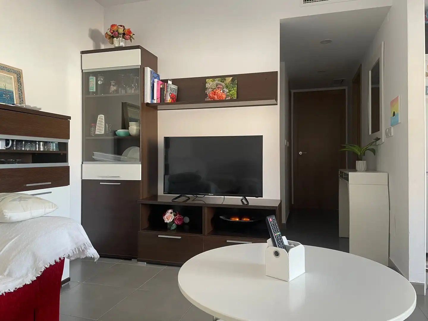 Sala d'estar de Apartament de lloguer en Águilas amb Aire condicionat, Calefacció i Terrassa