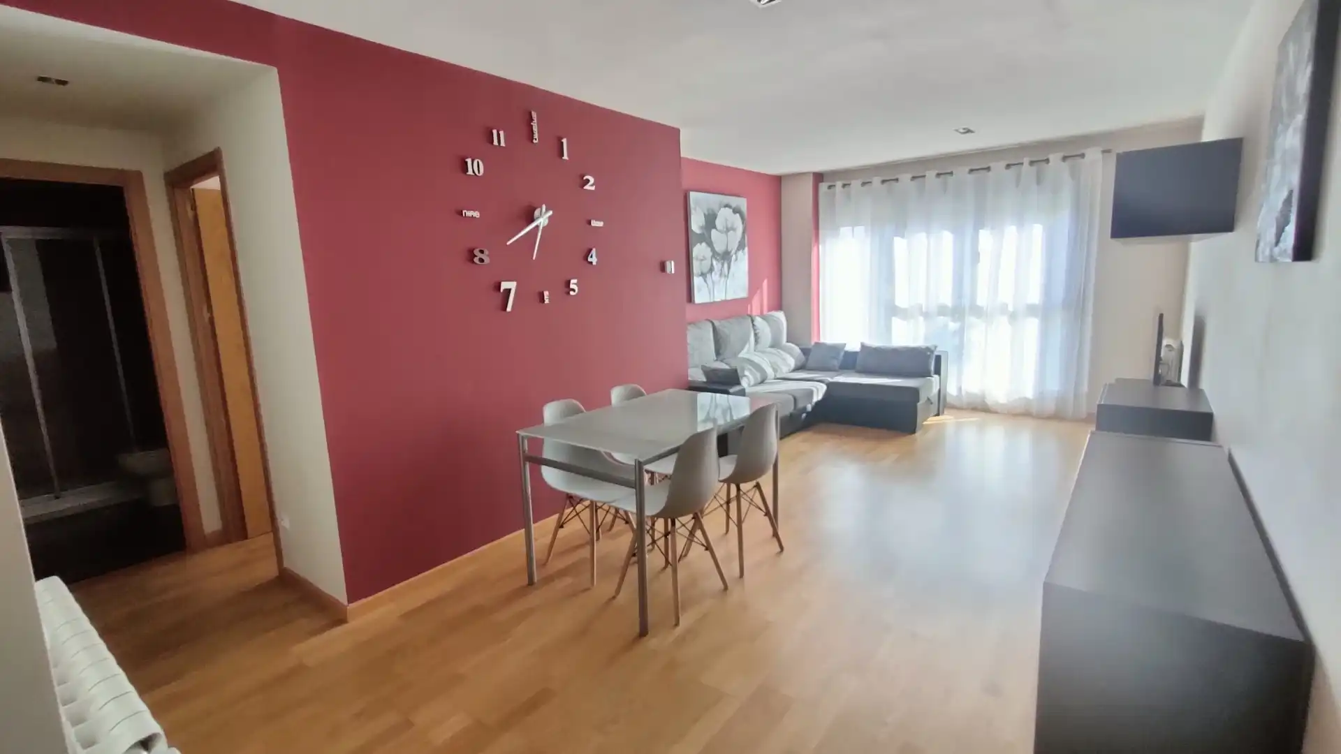 Sala de estar de Piso de alquiler en Villalbilla con Aire acondicionado, Calefacción y Parquet