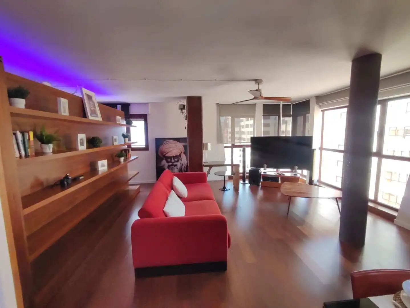 Flat for rent in Avenida Europa, 9, Vistalegre Living room of Flat for rent in Murcia Capital with Air Conditioner