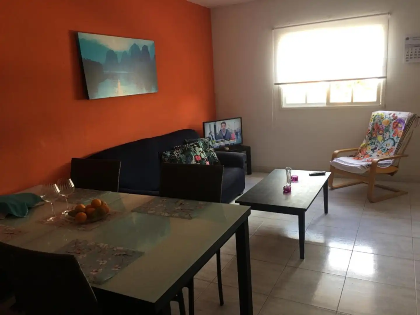 Sala de estar de Piso de alquiler en San Cristóbal de la Laguna con Amueblado, Horno y Lavadora