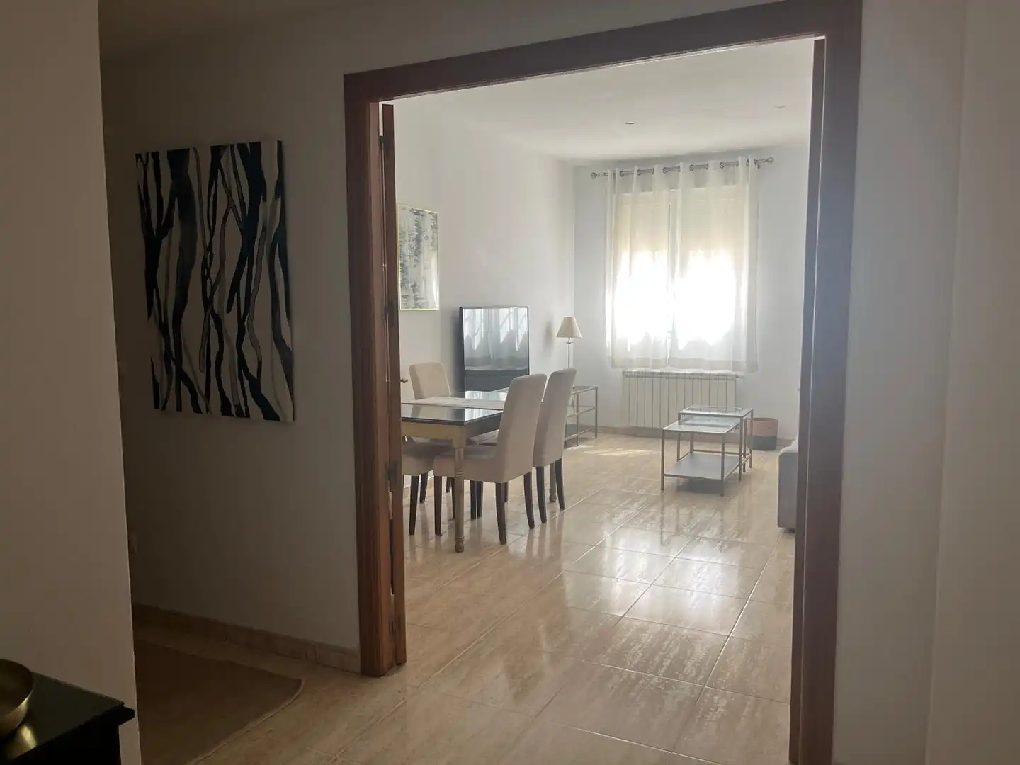 Living room of Flat for rent in Mérida  with Air Conditioner, Heating and Furnished