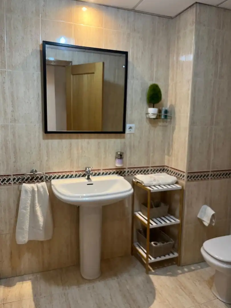 Bathroom of Flat for rent in Mérida  with Air Conditioner, Heating and Furnished