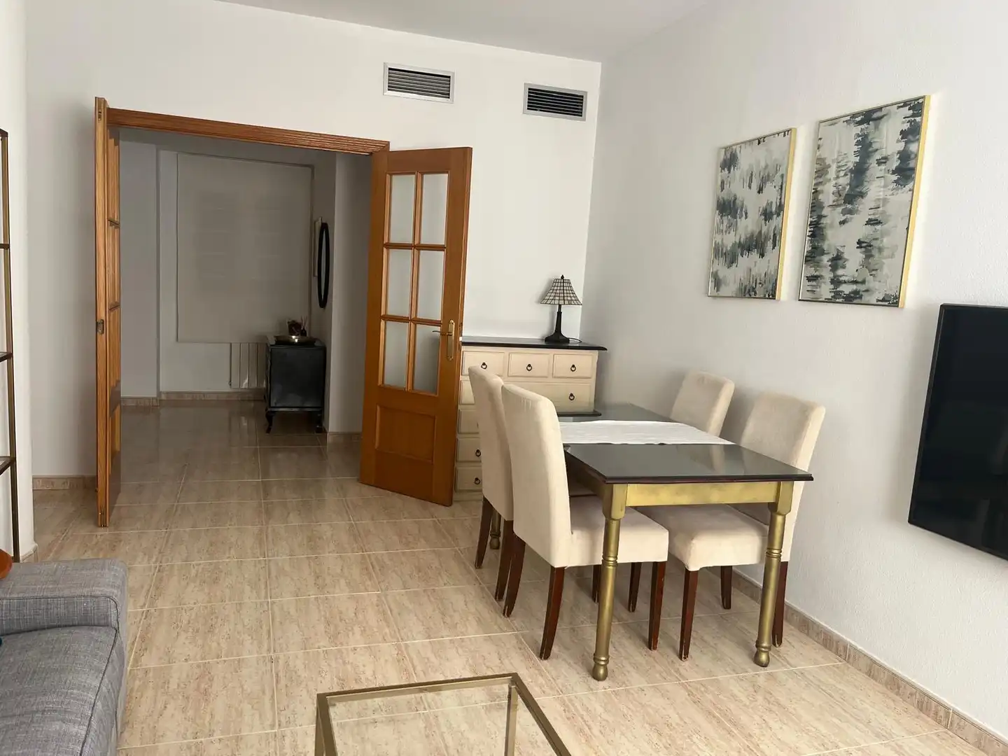 Dining room of Flat for rent in Mérida  with Air Conditioner, Heating and Furnished
