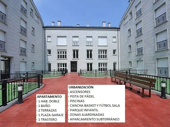 Wohnung zum Verkauf in Estrada Xeral San Pedro, 5, Barreiros Außenansicht von Wohnung zum Verkauf in Barreiros mit Heizung, Privatgarten und Parkett