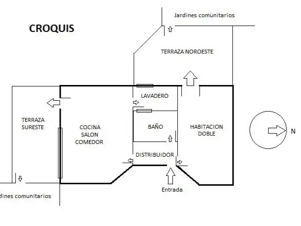 Flat for sale in Estrada Xeral San Pedro, 5, Barreiros Flat for sale in Barreiros with Heating, Private garden and Parquet flooring