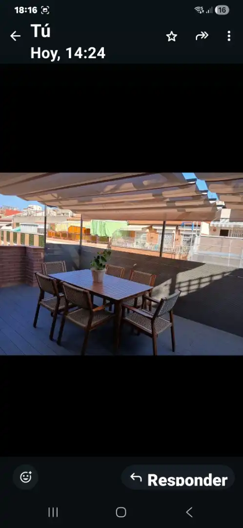 Ático en venta en Passeig D'amunt, 37, El Camp d'en Grassot i Gràcia Nova Terraza de Ático en venta en Barcelona Capital