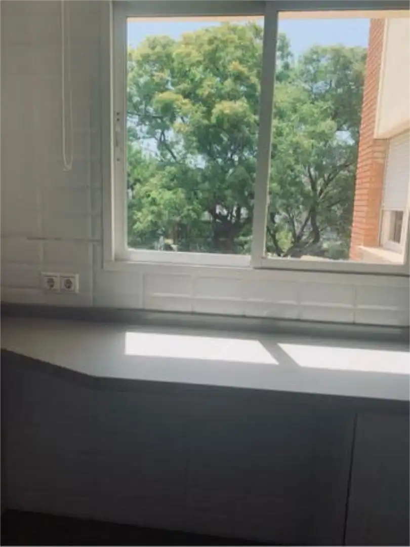 Cuina de Pis de lloguer en Málaga amb Jardí privat